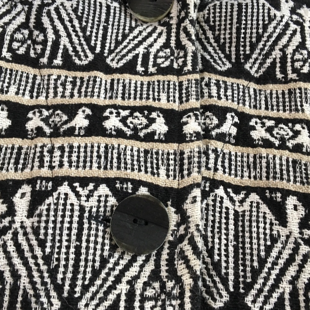 Fun ethnic print jacket! - Picture 3 of 8